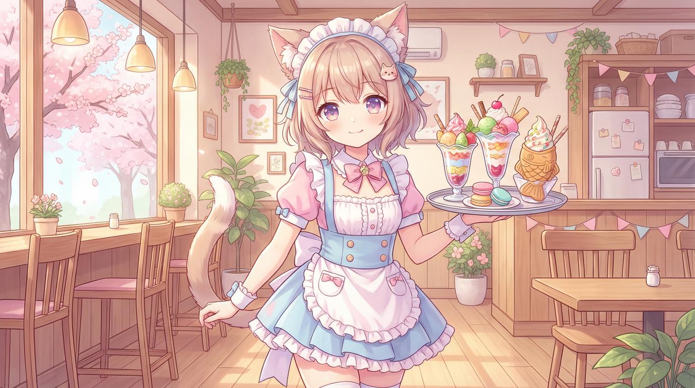 人兽动漫-猫耳甜心